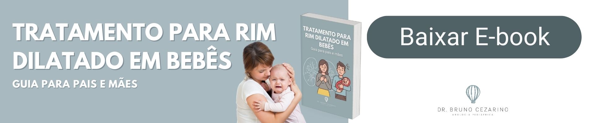 Banner CTA tratamento para rim dilatado em bebês