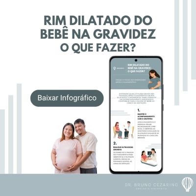 Rim dilatado do bebê na gravidez: O que fazer?